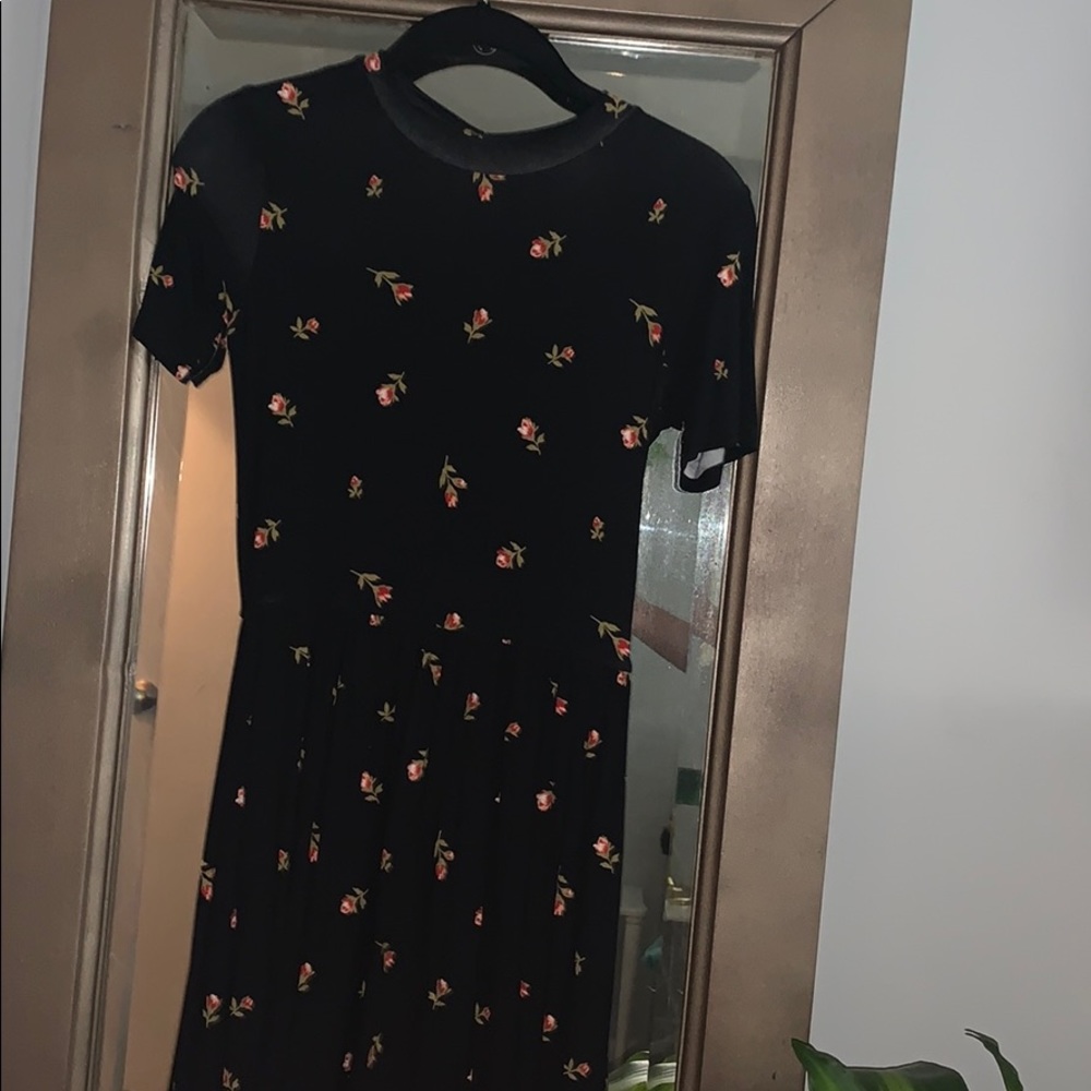 Dress with flowers